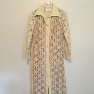 Vintage Lace Dress/ Tunic